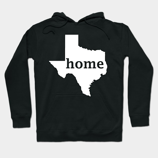 Texas Home Hoodie by TBM Christopher